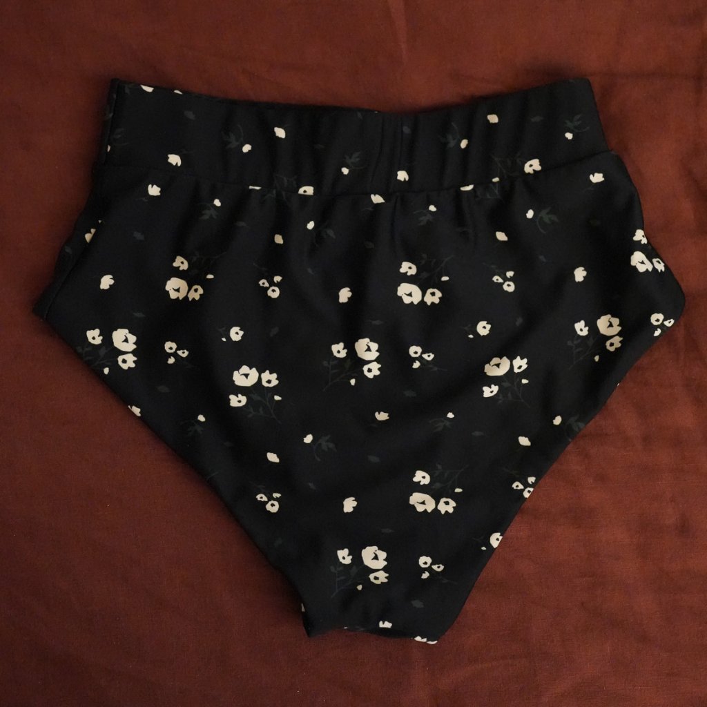 Geode Swimwear Black High-Waisted Daisy Bottoms — image 8 of 8